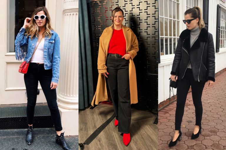 20 Ways to Style Black Jeans
